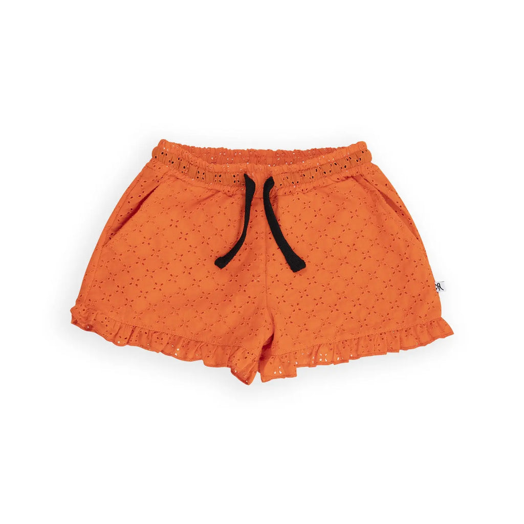 Broderie - ruffled shorts CarlijnQ