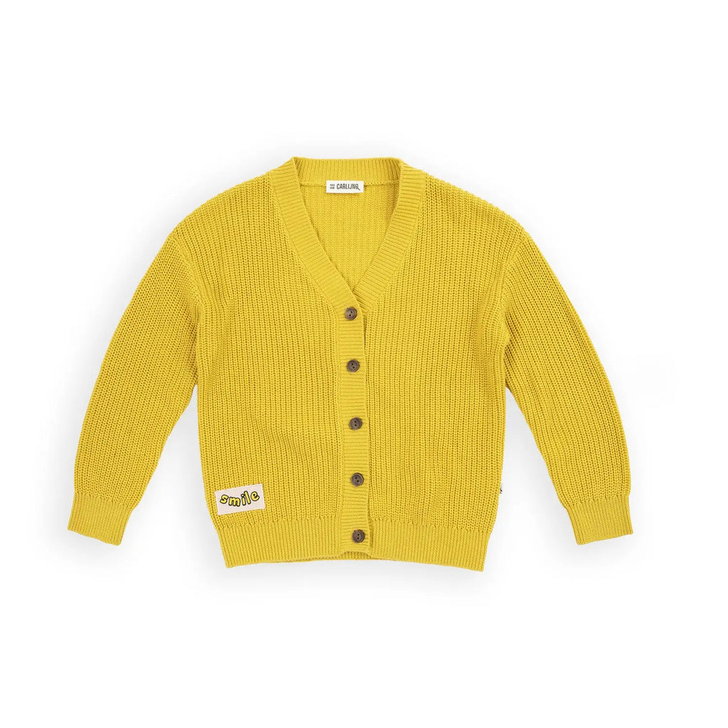 Knit Cardigan Yellow CARLIJNQ CarlijnQ