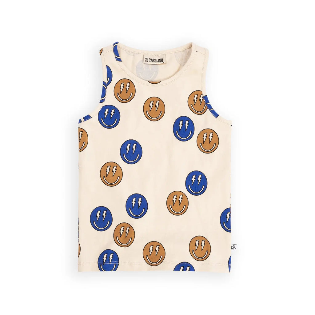 Tank Top "Smilies" CARLIJNQ CarlijnQ