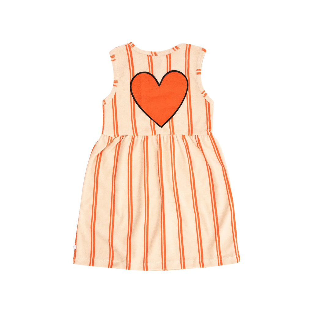 Tank top jurk "Stripes flame" CarlijnQ