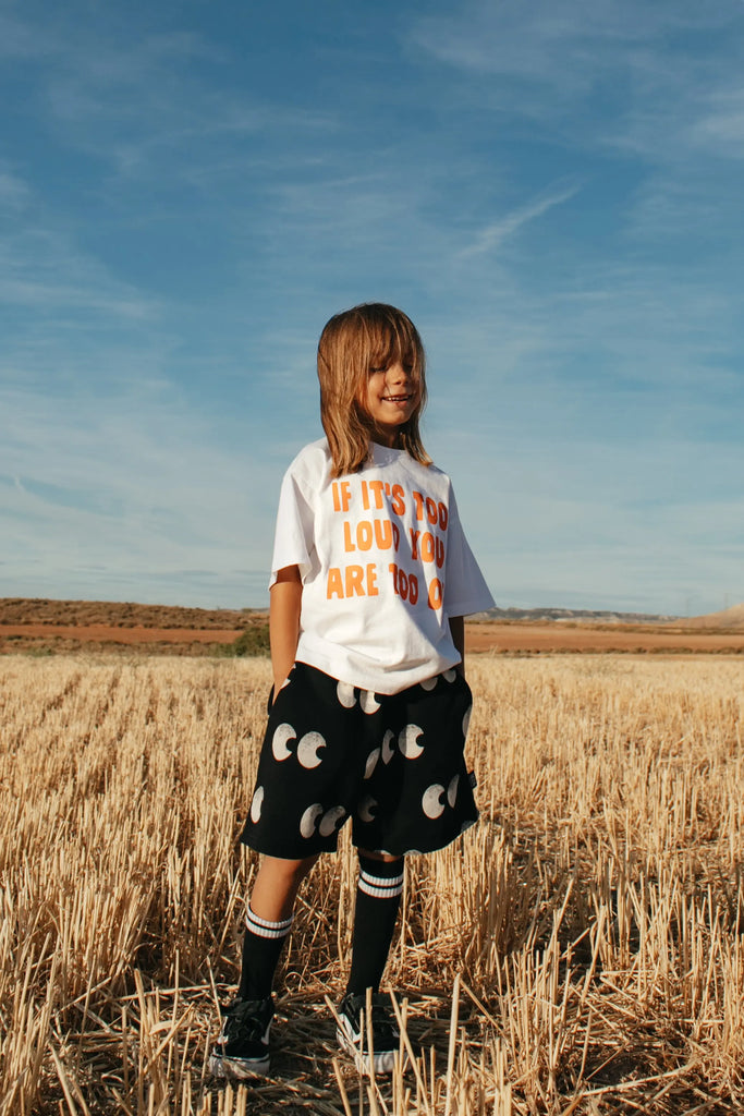 YOU ARE TOO OLD Skate T-Shirt Little Man Happy