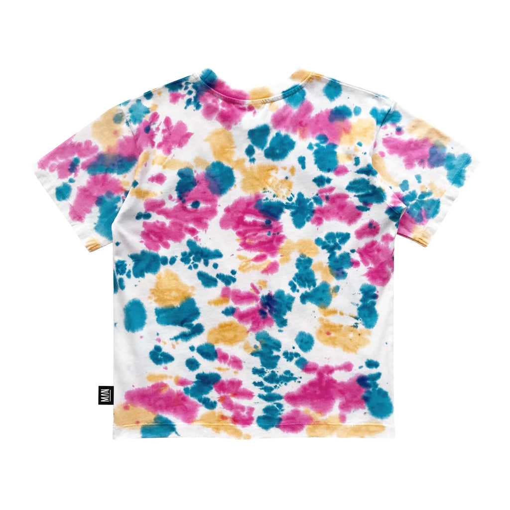 YOU ARE TOO OLD TIE DYE Skate T-Shirt Little Man Happy